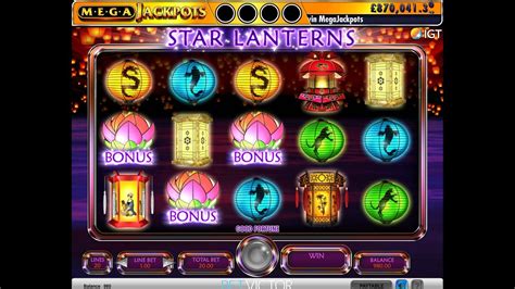 star lanterns mega jackpots casinos casinos|IGT MegaJackpots Star Lanterns Slot Review – .